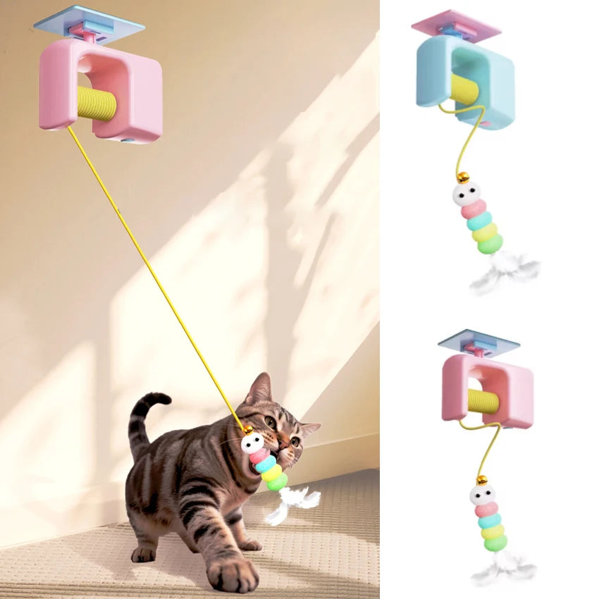 Electric Flying Bird Cat Toy — Rechargeable & Hands-Free