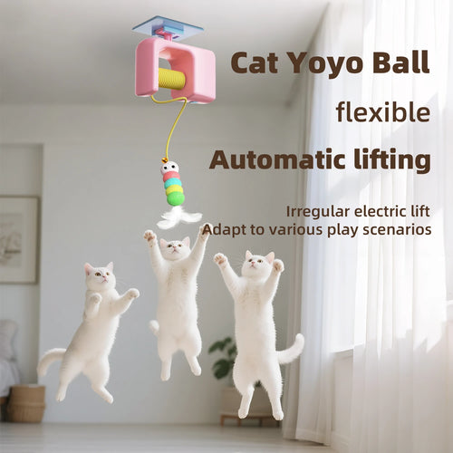 Electric Flying Bird Cat Toy — Rechargeable & Hands-Free